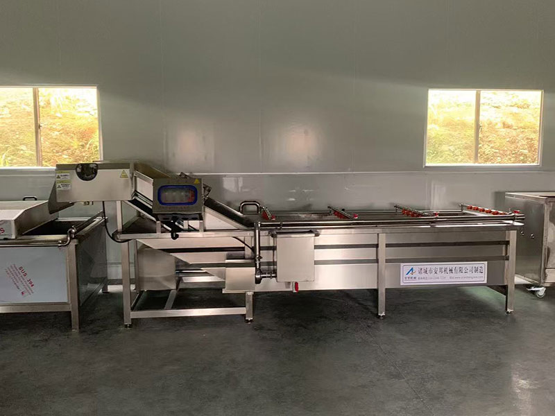 福建竹筍客戶加工現場