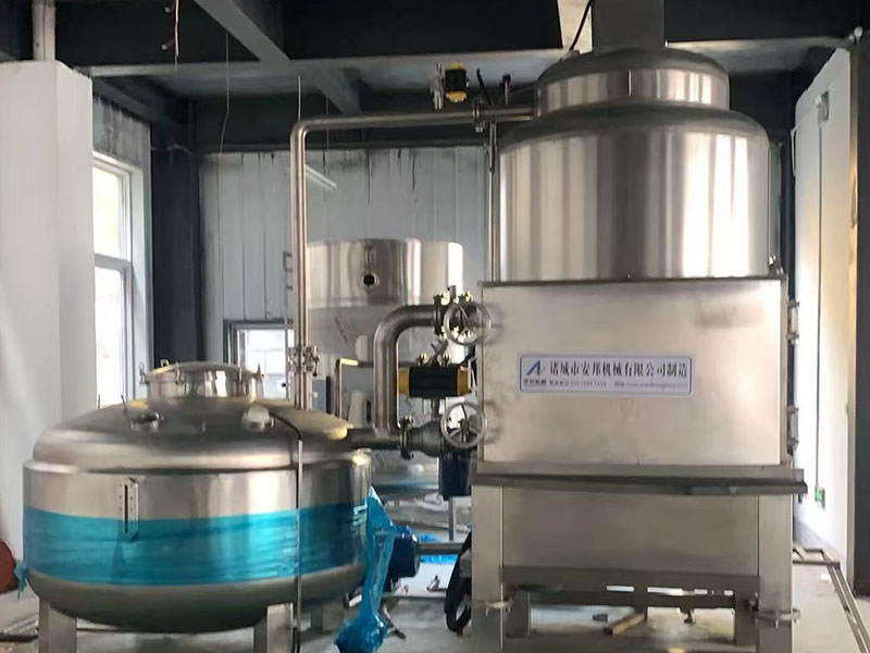 陜西果蔬脆片低溫油炸加工現場